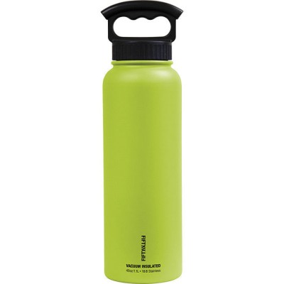 Fifty/Fifty 40 oz Vacuum Insulated Water Bottle with 3 Fing Lime   153139392444